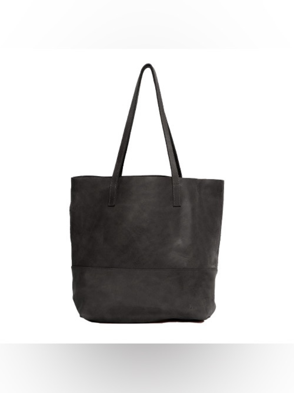 Able Classic Black Leather Tote bag very good condition - Picture 3 of 15